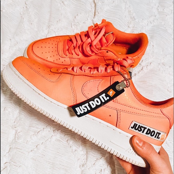 Orange Air Force 1’s - Picture 1 of 3